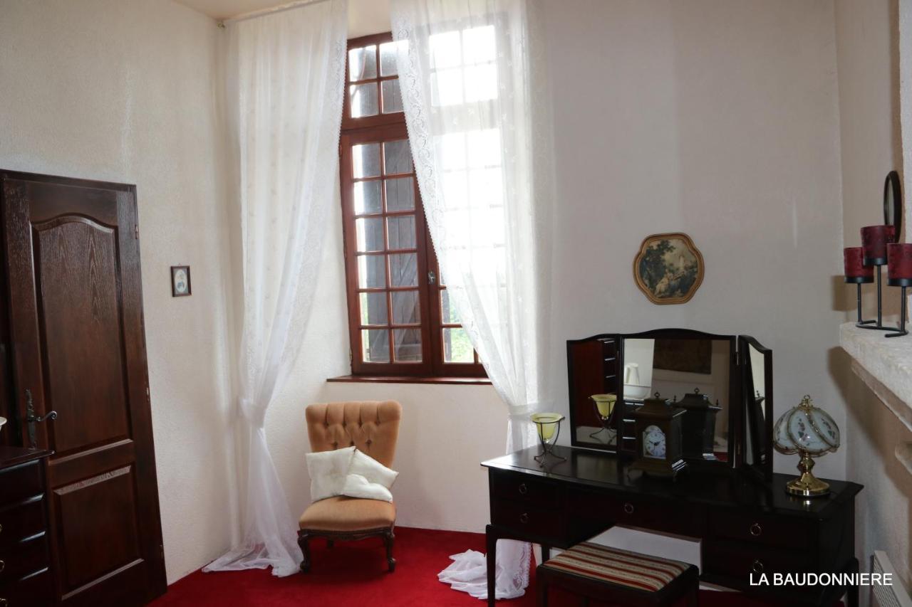 Chambre D'Hote Manoir De La Baudonniere Monsireigne Dış mekan fotoğraf